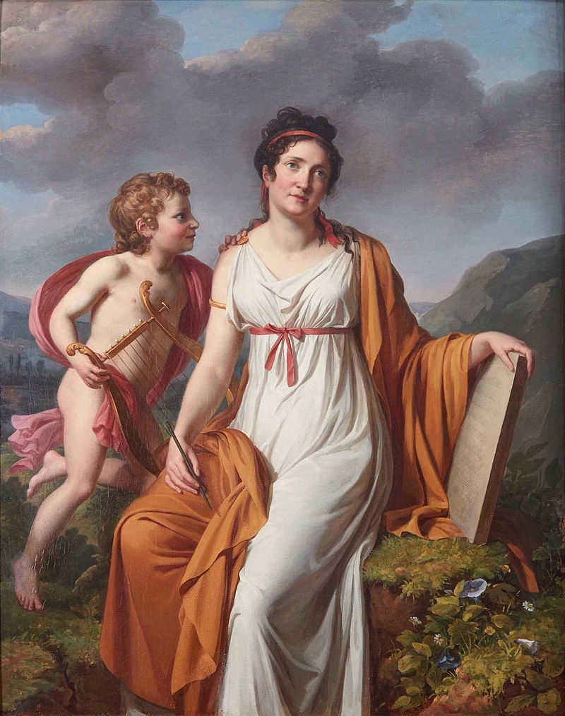 Ritratto di dama, che si dice fosse Mme de Reiset d'Arques, come Saffo